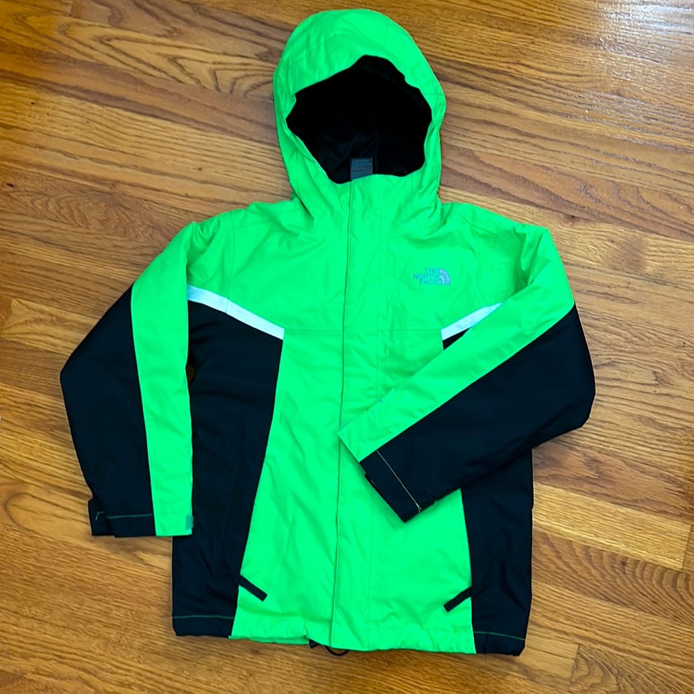 The North Face Boys 3 in 1 jacket ski size S. 7 to 8 Triclimate